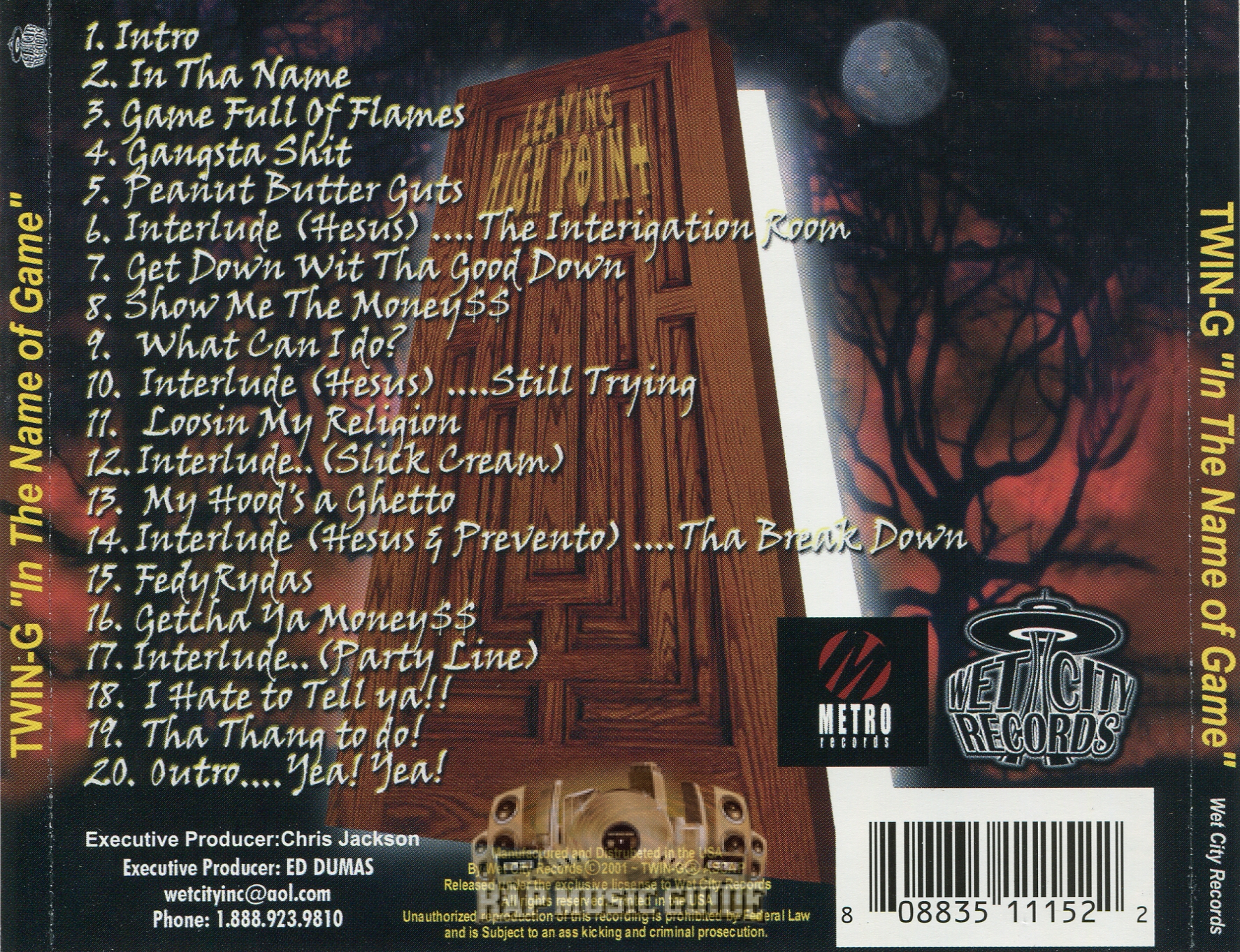 Twin-G - In Tha Name Of Game: CD | Rap Music Guide
